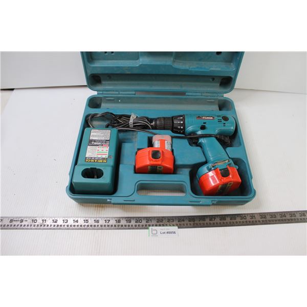 Makita Drill with Charger and Batteries