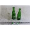 Image 1 : (3) Glass Bottles - Stubby, Schweppes, Small One Unknown