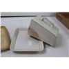 Image 3 : Vintage Cheese or Butter Dishes w/ Lids