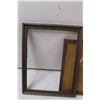 Image 3 : (3) Picture Frames- 1 Missing Glass and Backing-13.5x10.5in and 11x9in