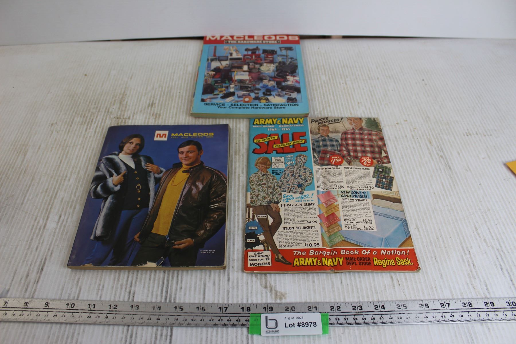 (2) McLeod's Catalogues, Army & Navy Catalogue Bodnarus Auctioneering