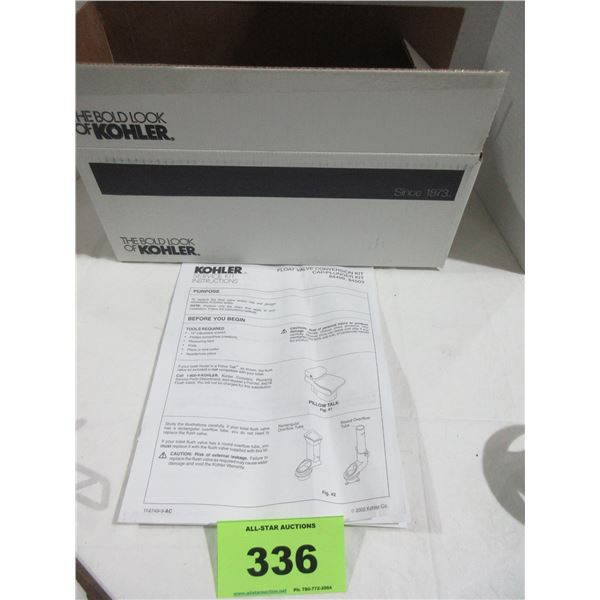 ESTATE KOHLER FLOAT VALVE CONVERSION KIT