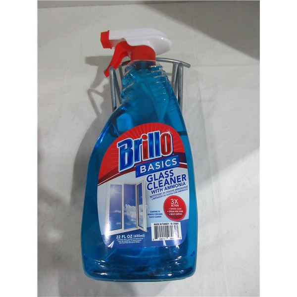 NEW BRILLO BASICS GLASS CLEANER (650 ML)