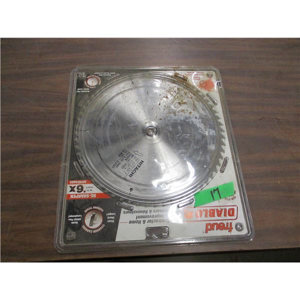 12" DIABLO SAW BLADE