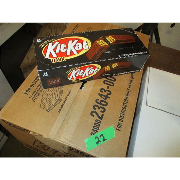 DARK CHOCOLATE KIT KAT BARS (24 X 1.5 OZ) - PER BOX