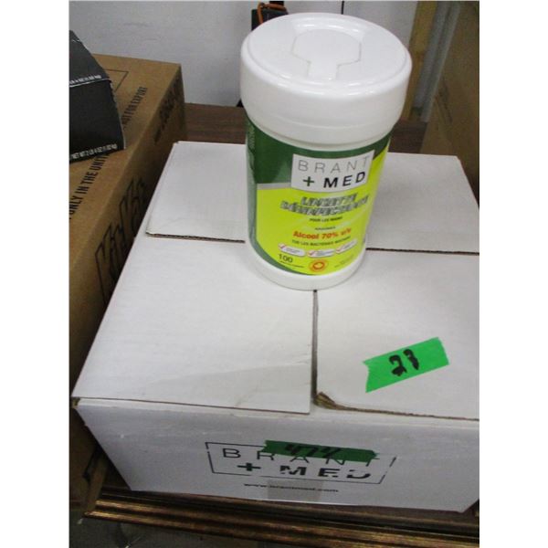 BRENT MEDI-WIPES (9 X 100 WIPES) - PER CASE