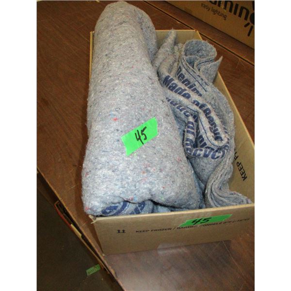 ESTATE:  GREY MOVING BLANKET