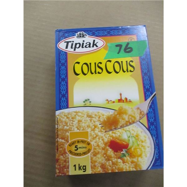 SHELF PULLS (AS IS):  COUSCOUS (1 KG)