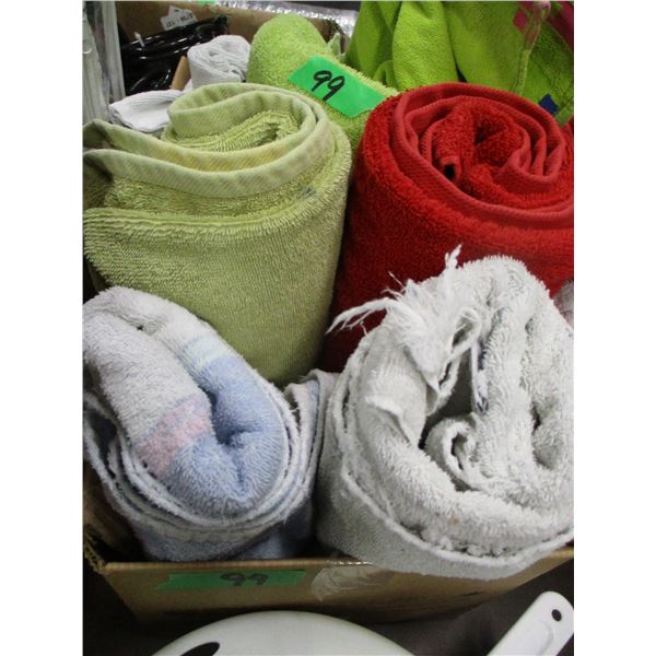 ESTATE:  BOX C/W TOWELS
