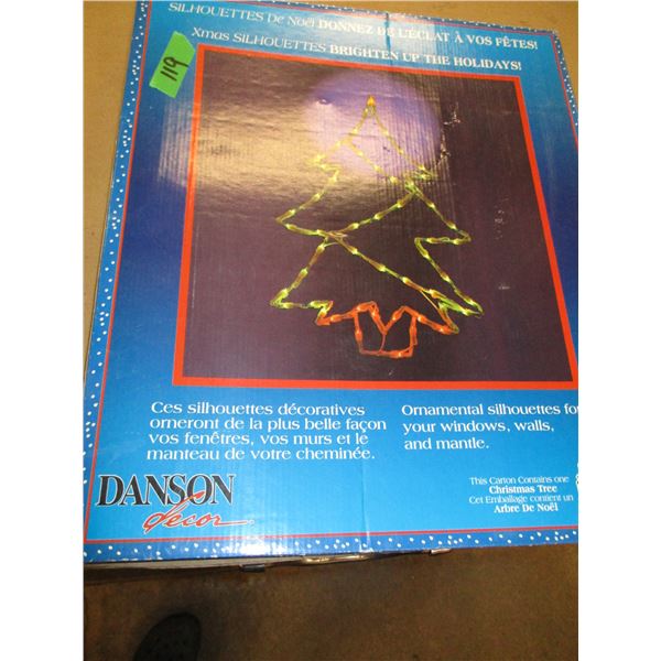 ESTATE:  CHRISTMAS TREE LIGHTS & ORNAMENTS