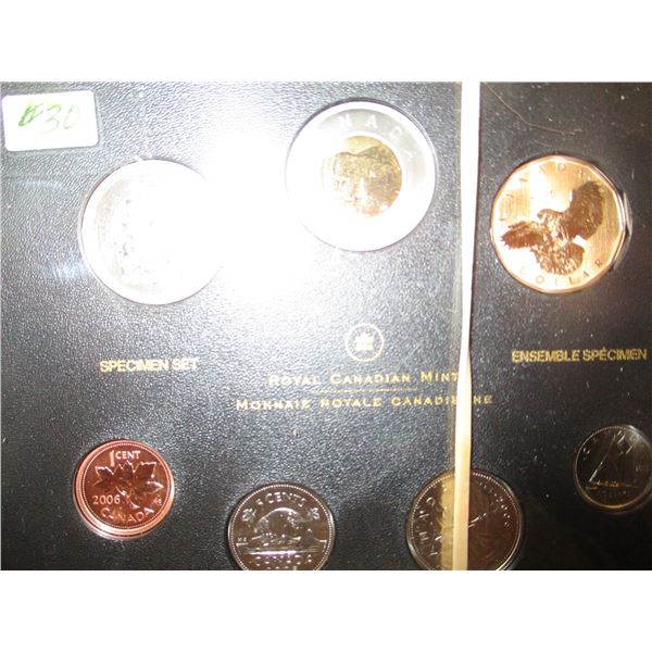 2006 CANADA MINT SPECIMEN COIN SET