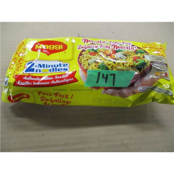 SHELF PULLS (AS IS):  MAGGI FESTIVE PACK NOODLES