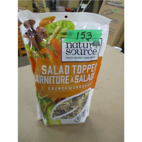 SHELF PULLS (AS IS):  CRUNCHY SALAD TOPPING (575G) - BAG