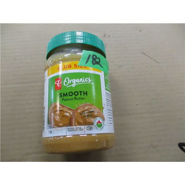 SHELF PULLS (AS IS):  PEANUT BUTTER (1 KG) - JAR