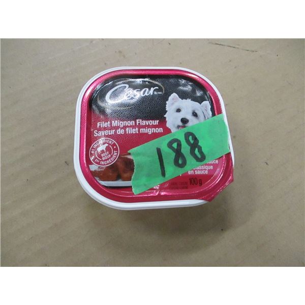 SHELF PULLS (AS IS):  CESAR FILET MIGNON FLAVOR (100G)