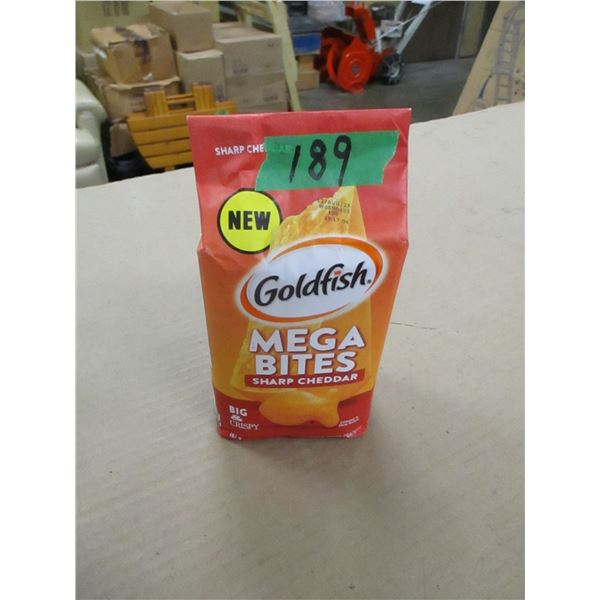 SHELF PULLS (AS IS):  GOLDFISH SHARP CHEDDAR BITES (167 G)