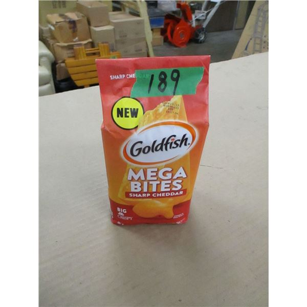 SHELF PULLS (AS IS):  GOLDFISH SHARP CHEDDAR BITES (167 G)