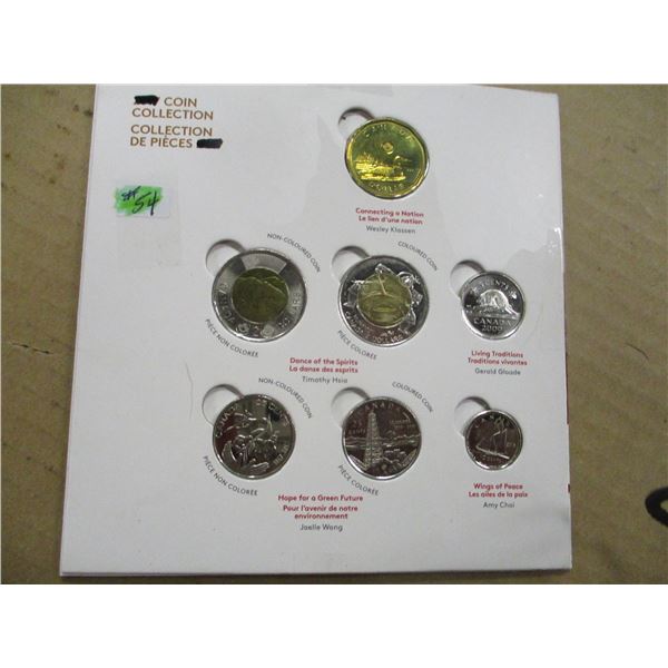 CANADA DOUBLE TOONIE, QUARTER MINT COIN SET