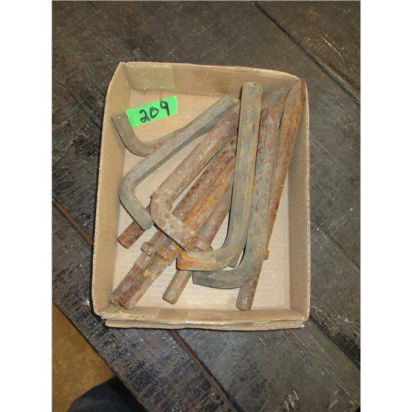 BOX C/W BITS & ALLEN KEYS