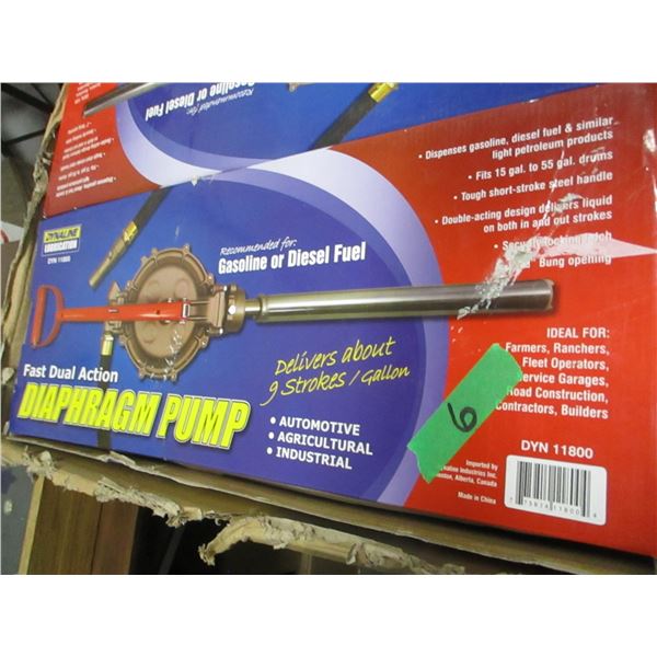 NEW:  GAS OR DIESEL DIAPHRAM FUEL PUMP