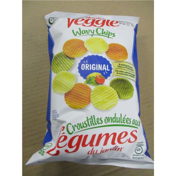 SHELF PULLS (AS IS):  VEGGIE WAVY CHIPS (142G) - PER BAG