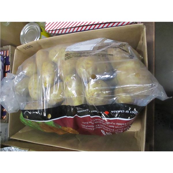 SHELF PULLS (AS IS):  POTATOES (20 LBS) - BAG