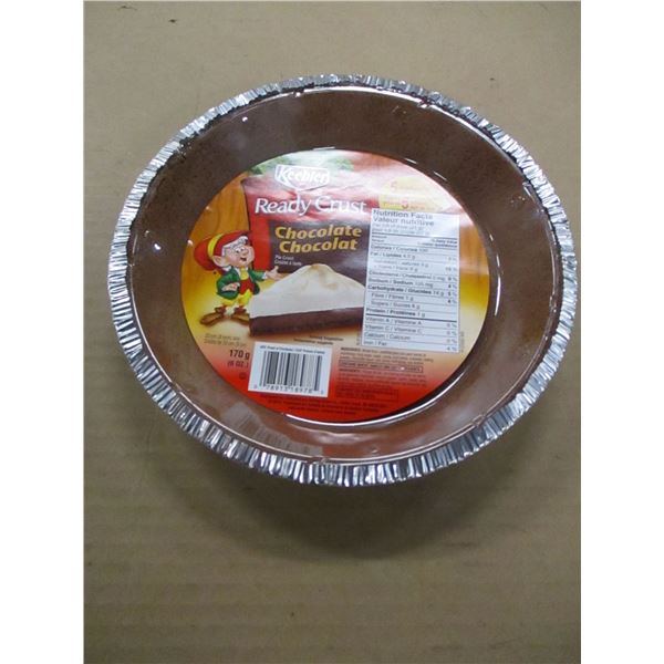 FREIGHT DAMAGE (AS IS):  CHOCO READY PIE CRUST (2) - PER BUNDLE