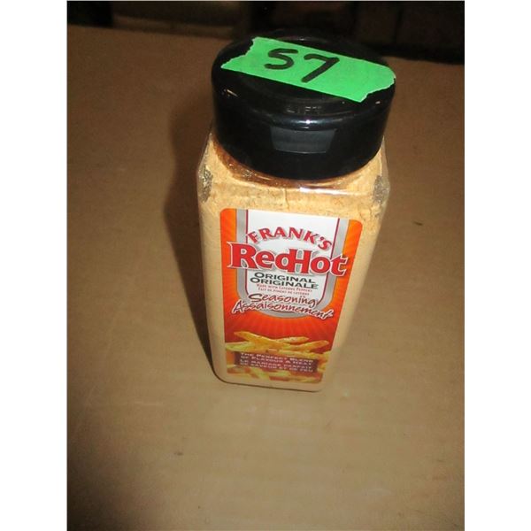 FREIGHT DAMAGE (AS IS):  FRANK'S RED HOT SEASONING (434 G) - PER JAR