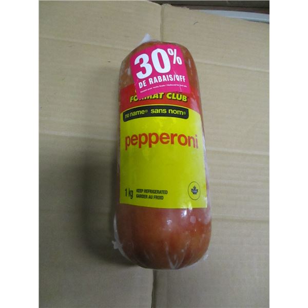 SHELF PULLS (AS IS):  PEPPERONI (1 KG)