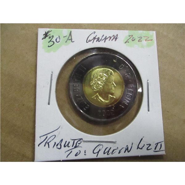 2022 TRIBUTE TO QUEEN ELIZABETH II COIN