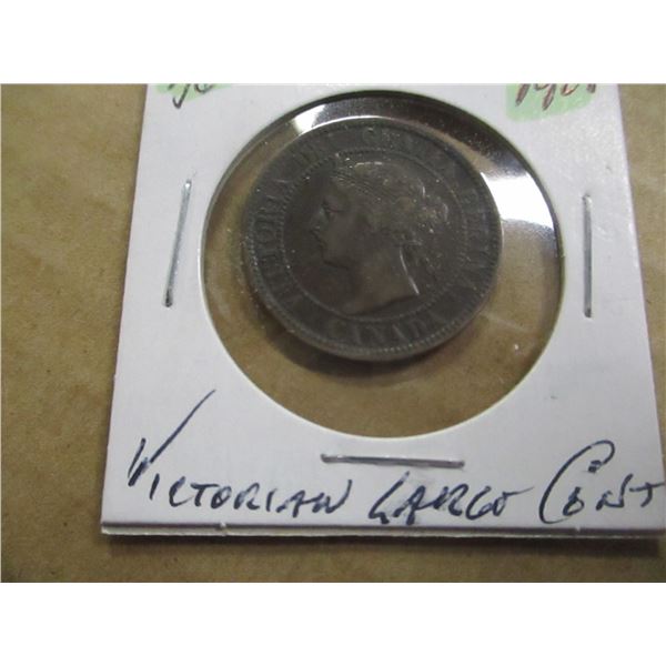 1901 CANADA VICTORIAN LARGE PENNY