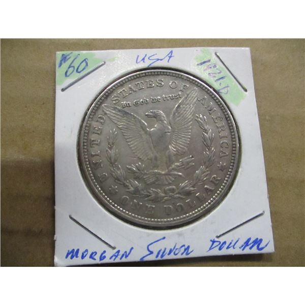 1921 D USA MORGAN SILVER DOLLAR
