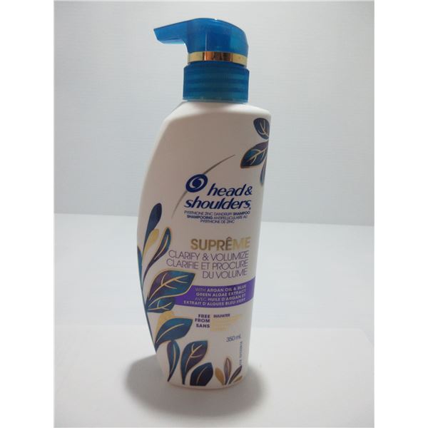NEW:  HEAD & SHOULDERS SUPREME CLARIFY & VOLUMIZE SHAMPOO (350 ML)