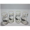 Image 1 : ESTATE:  4 GOLD TRIMMED DRESDEN GLASSES