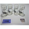 Image 2 : ESTATE:  4 GOLD TRIMMED DRESDEN GLASSES