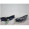 Image 1 : NEW:  BLACK SUNGLASSES - 2 PAIR