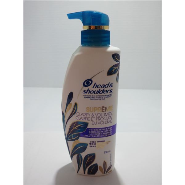 NEW:  HEAD & SHOULDERS SUPREME CLARIFY & VOLUMIZE SHAMPOO (350 ML)