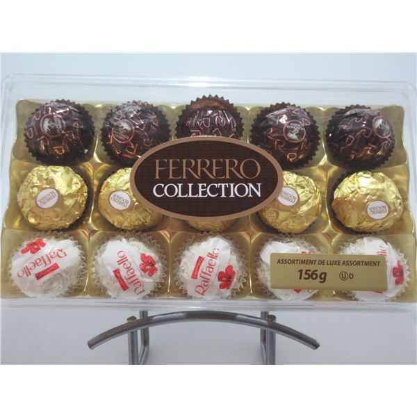 NEW:  FERRERO COLLECTION (156G) (DARK, HAZELNUT AND WHITE CHOCOLATE)