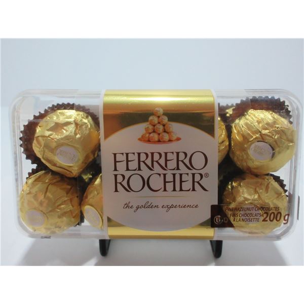 NEW:  FERRERO ROCHER HAZELNUT CHOCOLATES (200G)