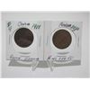 Image 1 : 1901 & 1910 CANADA LARGE PENNIES