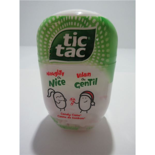 NEW:  TIC TAC "NAUGHTY OR NICE" LUMPS OF COAL CANDY CANE (83 G)