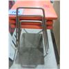Image 2 : COLLECTIBLE:  3 CHROME STACKING STOOLS