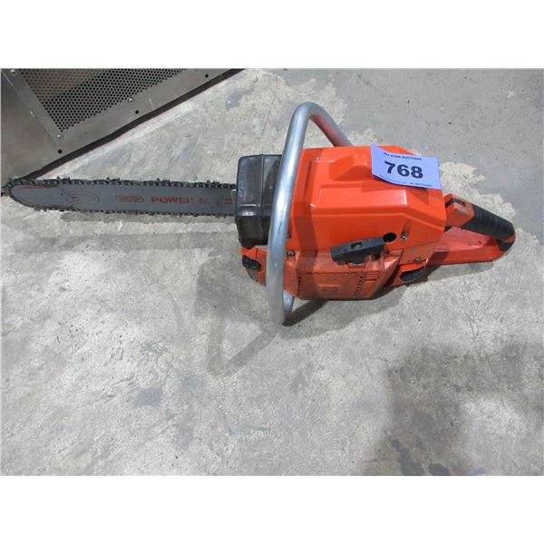 HUSQVARNA CHAIN SAW (RUNNING)