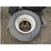 Image 1 : PALLET C/W MOUNTED TIRES & RIMS (235/75R17.5)