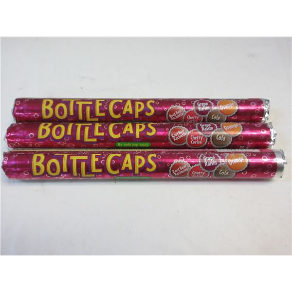 BOTTLE CAPS CANDY (50 G) - 3 ROLLS