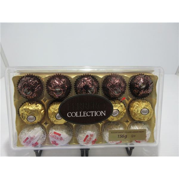 NEW:  FERRERO COLLECTION (156G) (DARK, HAZELNUT AND WHITE CHOCOLATE)