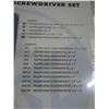 Image 3 : NEW:  ONYX 11 PIECE PROFESSIONAL MECHANICS SCREWDRIVER SET