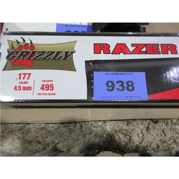 NEW:  GRIZZLY RAZER AIR RIFLE (.177 CALIBER)