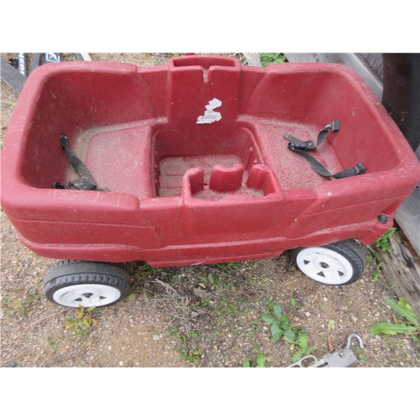 KID'S RED WAGON