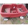 Image 1 : KID'S RED WAGON